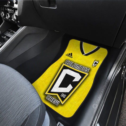 Columbus Crew Car Floor Mats Custom Car Accessories For Fans - Gearcarcover - 2