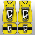 Columbus Crew Car Floor Mats Custom Car Accessories For Fans - Gearcarcover - 1