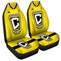 Columbus Crew Car Seat Covers Custom Car Accessories For Fans - Gearcarcover - 2