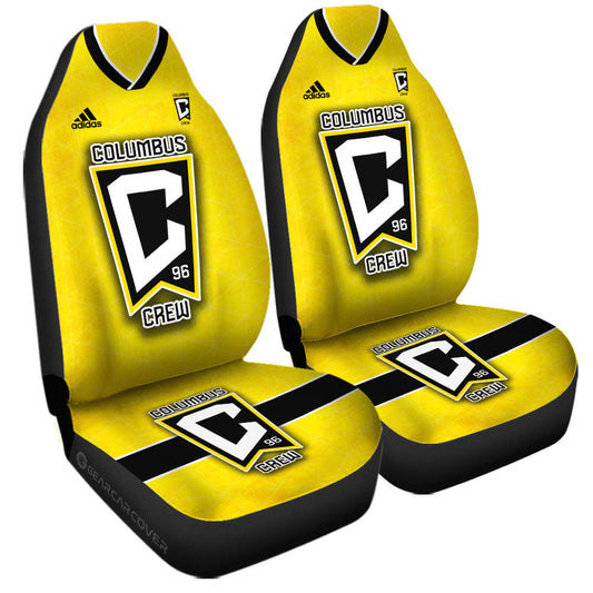 Columbus Crew Car Seat Covers Custom Car Accessories For Fans - Gearcarcover - 2