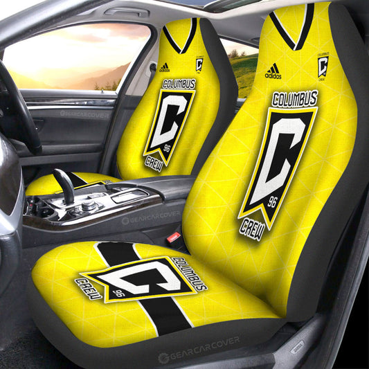 Columbus Crew Car Seat Covers Custom Car Accessories For Fans - Gearcarcover - 1
