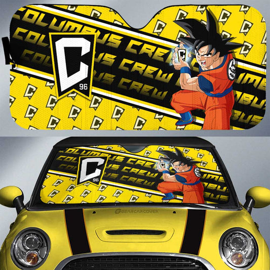 Columbus Crew Car Sunshade Custom Car Interior Accessories - Gearcarcover - 1