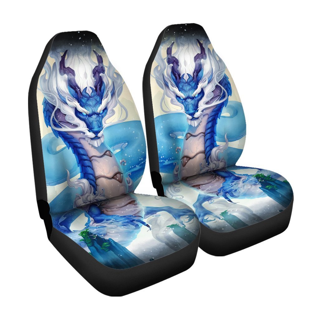 Cool Dragon Car Seat Covers Custom Legendary Creature - Gearcarcover - 3