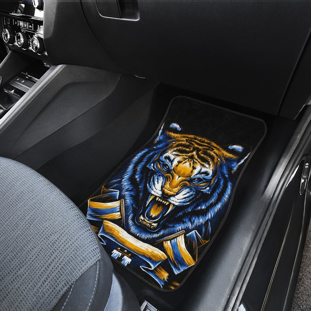 Cool Roaring Tiger Car Floor Mats Custom Cool Car Accessories Best Gift Idea For Dad - Gearcarcover - 4