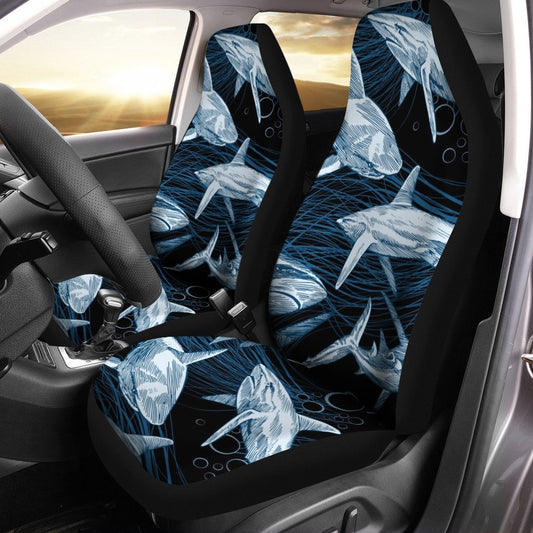 Cool Sharks Car Seat Covers Custom Shark Car Accessories - Gearcarcover - 1