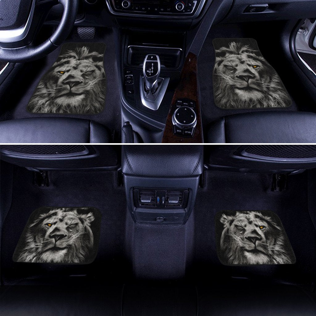 Coolest Lion Car Floor Mats Custom Car Accessories Cool - Gearcarcover - 2