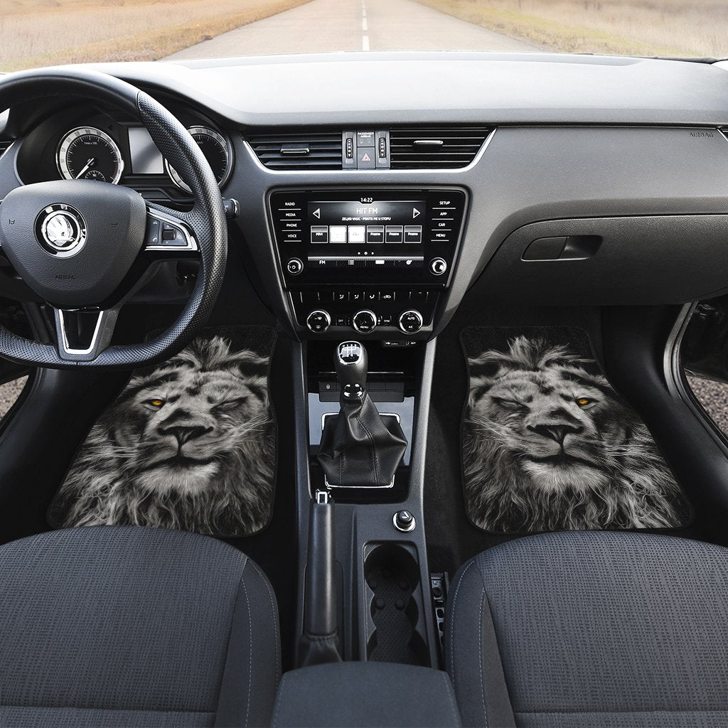 Coolest Lion Car Floor Mats Custom Car Accessories Cool - Gearcarcover - 3