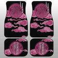 Coral Peacock Car Floor Mats Custom Black Clover Anime Car Interior Accessories - Gearcarcover - 2