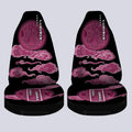 Coral Peacock Car Seat Covers Custom Black Clover Anime Car Interior Accessories - Gearcarcover - 4