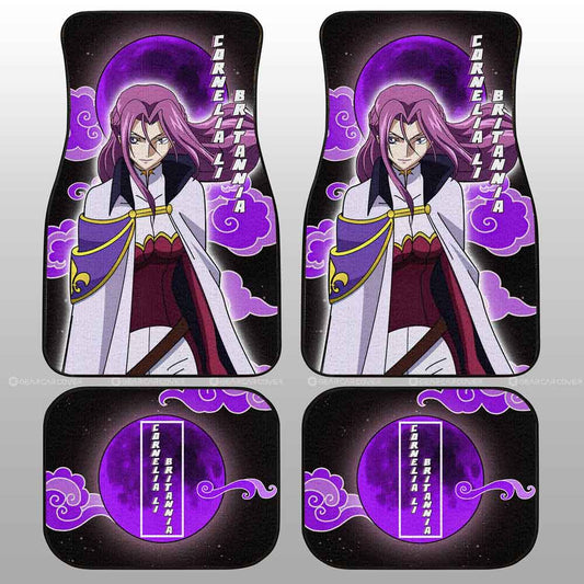 Cornelia Li Britannia Car Floor Mats Custom Code Geass Anime Car Accessories - Gearcarcover - 2
