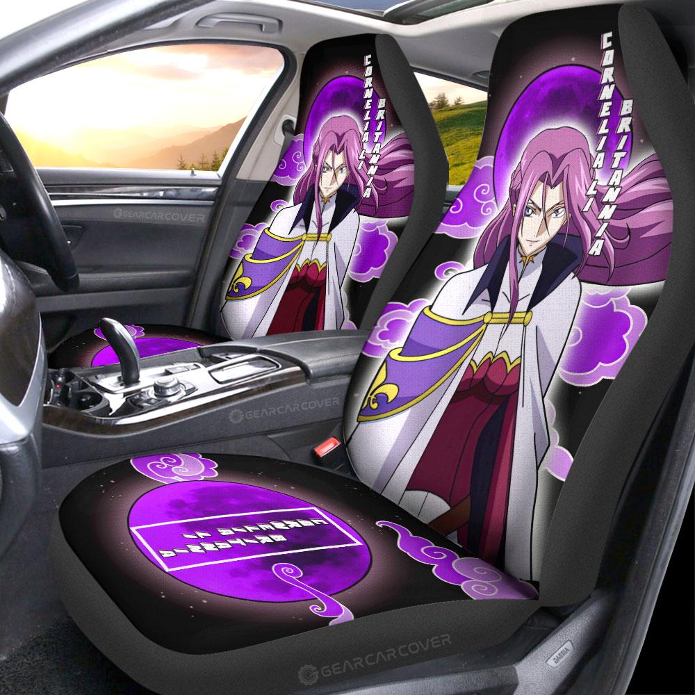 Cornelia Li Britannia Car Seat Covers Custom Code Geass Anime Car Accessories - Gearcarcover - 2
