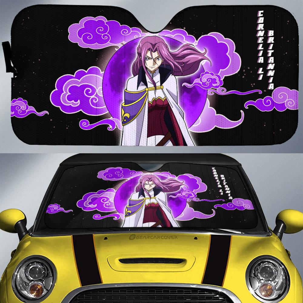 Cornelia Li Britannia Car Sunshade Custom Code Geass Anime Car Accessories - Gearcarcover - 1