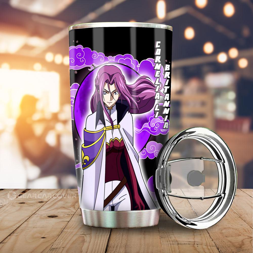 Cornelia Li Britannia Tumbler Cup Custom Code Geass Anime Car Accessories - Gearcarcover - 1