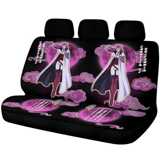 Cornelia li Britannia Car Back Seat Covers Custom Code Geass Anime Car Accessories - Gearcarcover - 1