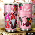 Couple Gnome Tumbler Cup Custom Car Interior Accessories - Gearcarcover - 3
