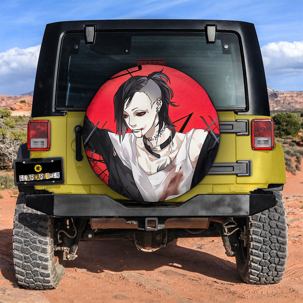 Covers Uta Spare Tire Covers Custom Tokyo Ghoul Anime Car Accessories - Gearcarcover - 3