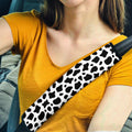 Cow Dairy Seat Belt Covers Custom Animal Skin Printed Car Interior Accessories - Gearcarcover - 1