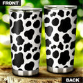 Cow Skin Pattern Custom Tumbler Stainless Steel - Gearcarcover - 2