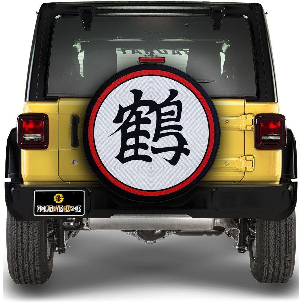 Crane School Symbol Spare Tire Covers Custom Dragon Ball Anime Car Accessories - Gearcarcover - 1