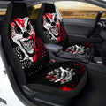 Creepy Evil Clown Face Car Seat Covers Custom Car Accessories Halloween - Gearcarcover - 1