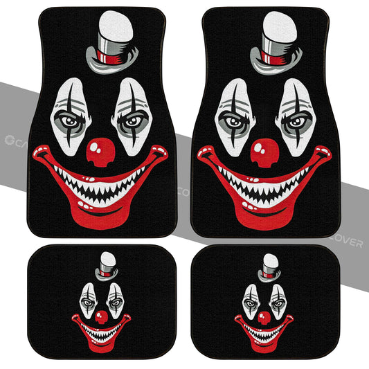 Creppy Clown Hat Car Floor Mats Custom Car Accessories Halloween Decorations - Gearcarcover - 2