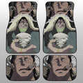 Crocodile Car Floor Mats Custom Anime One Piece Car Interior Accessories - Gearcarcover - 2