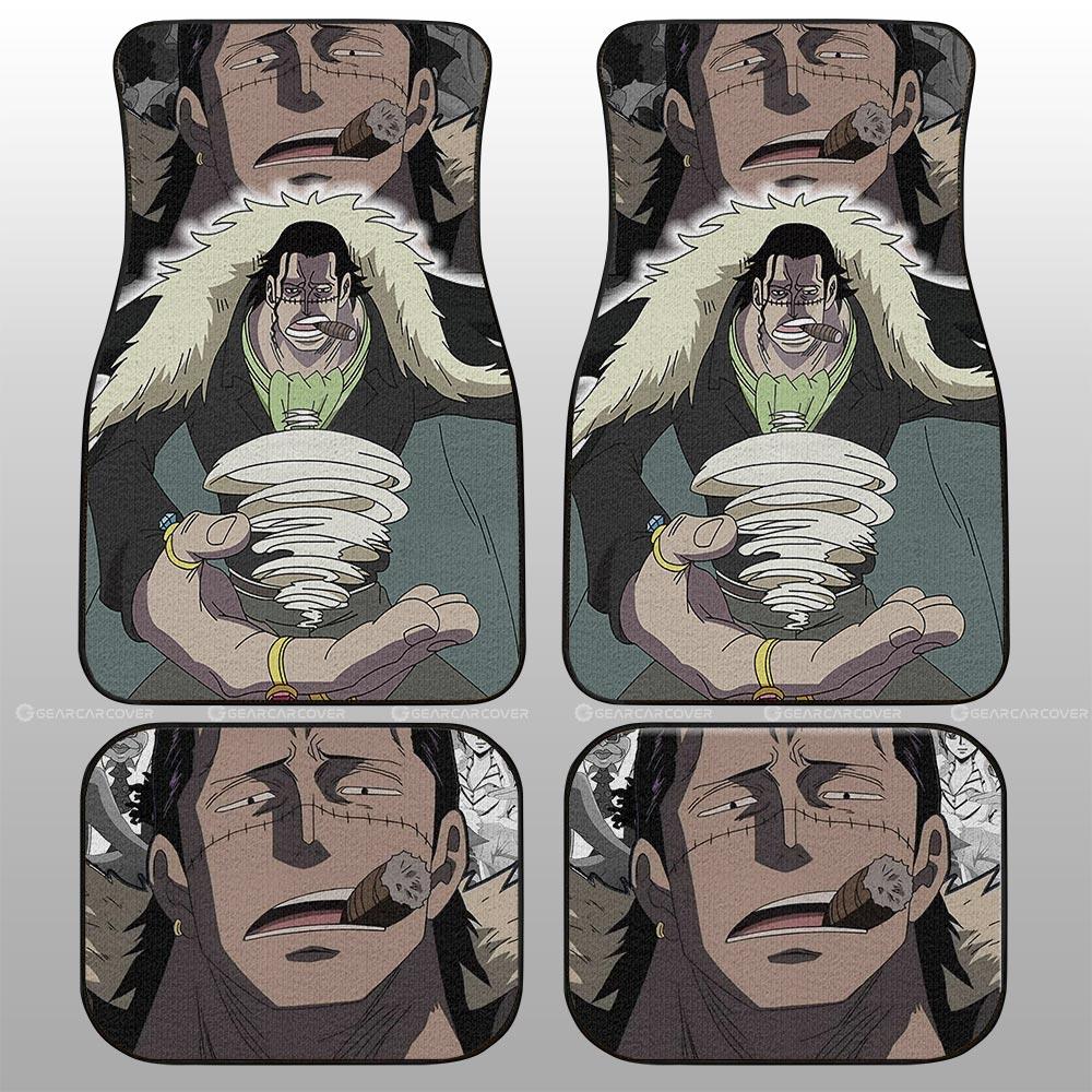 Crocodile Car Floor Mats Custom Anime One Piece Car Interior Accessories - Gearcarcover - 2