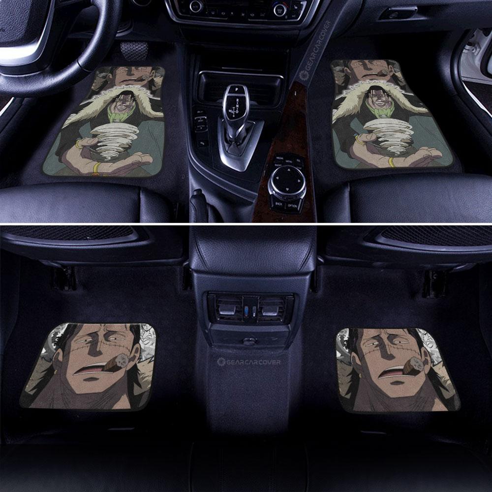 Crocodile Car Floor Mats Custom Anime One Piece Car Interior Accessories - Gearcarcover - 3