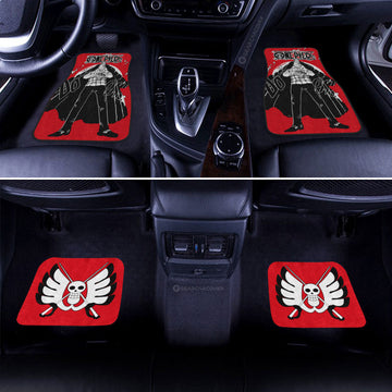 Crocodile Car Floor Mats Custom One Piece Anime Car Accessories - Gearcarcover - 1