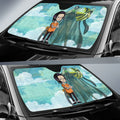 Crocodile Car Sunshade Custom One Piece Map Car Accessories For Anime Fans - Gearcarcover - 2