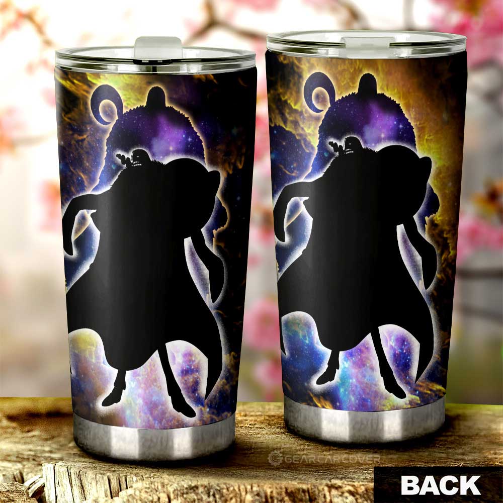 Crocodile Tumbler Cup Custom One Piece Anime Silhouette Style - Gearcarcover - 3