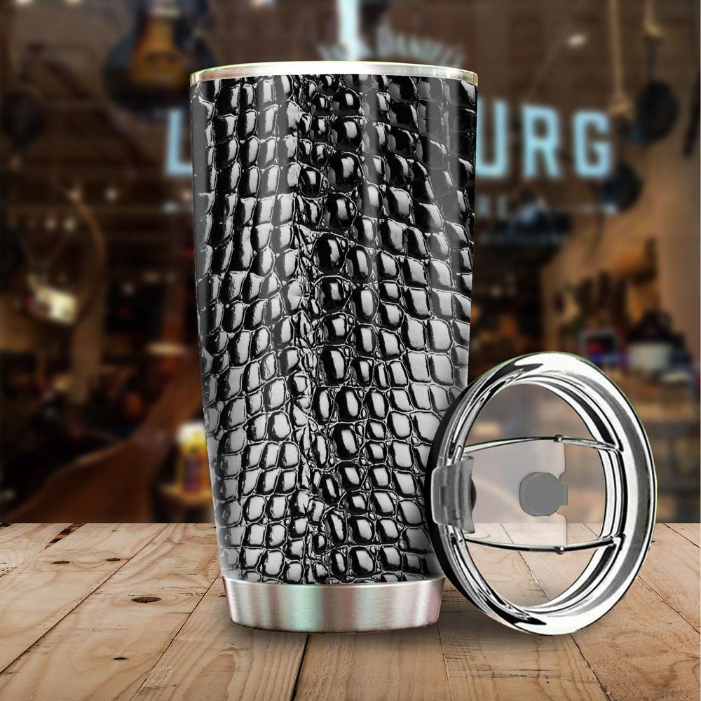 Crocodile Tumbler Stainless Steel Skin Pattern - Gearcarcover - 2
