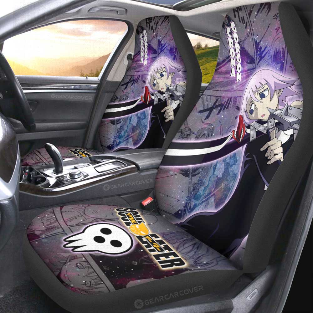 Crona Gorgon Car Seat Covers Custom Soul Eater Anime Manga Galaxy Style - Gearcarcover - 2