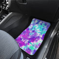 Crumple Tie Dye Car Floor Mats Purple Custom Hippie Car Accessories - Gearcarcover - 4