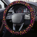 Crumple Tie Dye Steering Wheel Covers Custom Hippie Tie Dye Hippie Car Accessories - Gearcarcover - 2