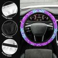 Crumple Tie Dye Steering Wheel Covers Custom Hippie Tie Dye Hippie Car Accessories - Gearcarcover - 3