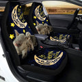 Cute Cat Car Seat Covers Custom I Love You To The Moon And Back Car Accessories For Dad - Gearcarcover - 3