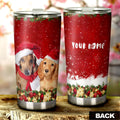 Cute Dachshunds Tumbler Cup Custom Car Interior Accessories Christmas - Gearcarcover - 1