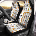 Cute Dog Face Car Seat Covers Custom Dog Car Accessories - Gearcarcover - 1
