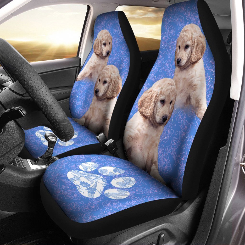 Cute Goldendoodle Car Seat Covers Custom Car Interior Accessories - Gearcarcover - 2