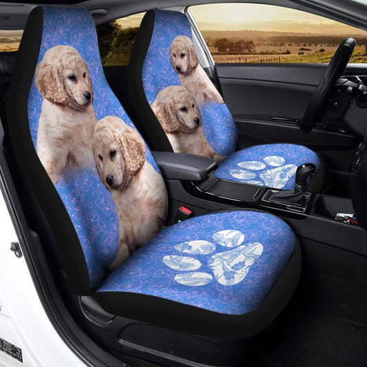 Cute Goldendoodle Car Seat Covers Custom Car Interior Accessories - Gearcarcover - 1