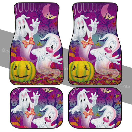 Cute Halloween Ghosts Car Floor Mats Custom Car Interior Accessories - Gearcarcover - 2
