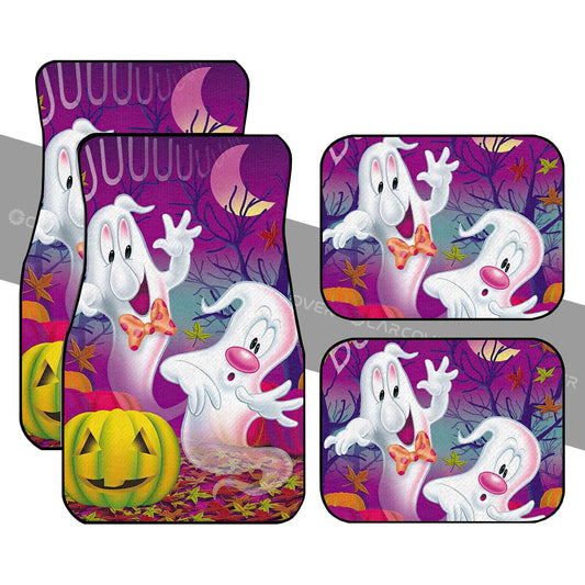 Cute Halloween Ghosts Car Floor Mats Custom Car Interior Accessories - Gearcarcover - 1