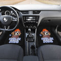 Cute Orange Hat Beagle Car Floor Mats Custom Car Accessories Gift Idea For Beagle Lovers - Gearcarcover - 3