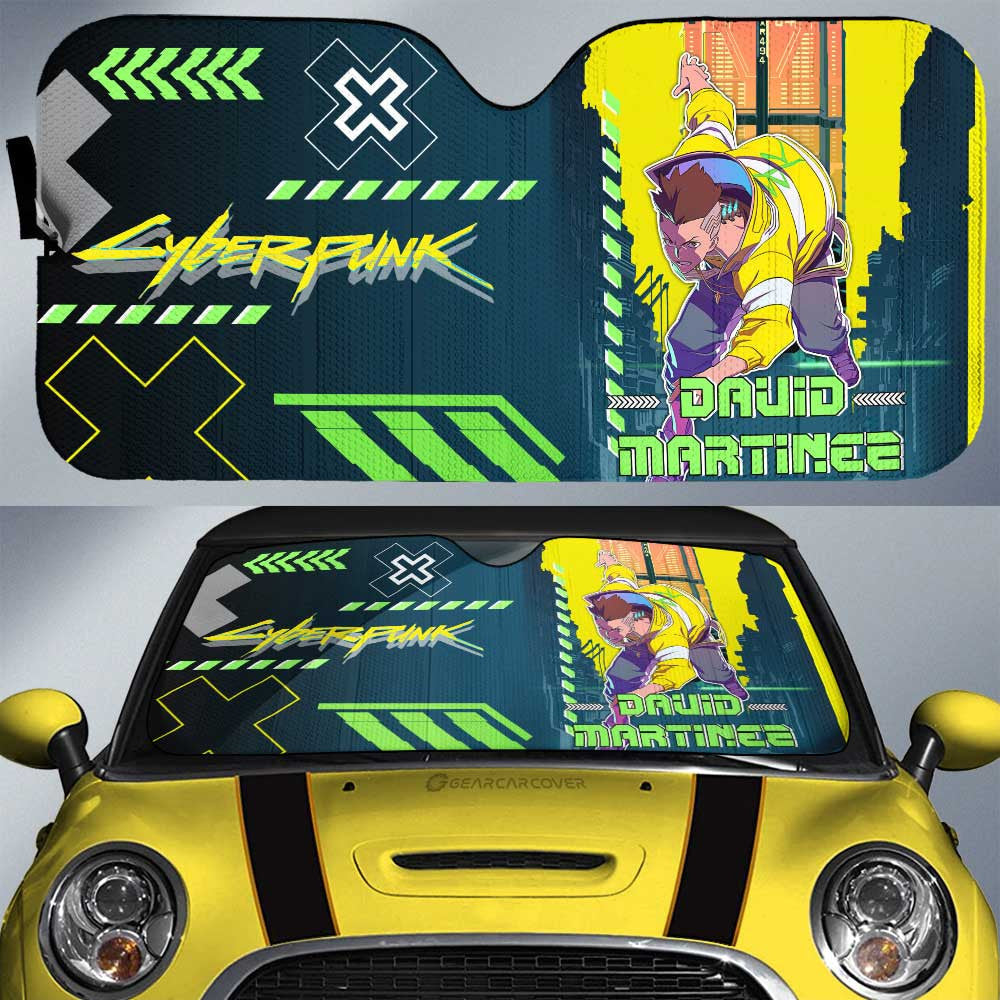 Cyberpunk Edgerunners David Martinez Car Sunshade Custom - Gearcarcover - 1