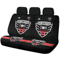 D C United Car Back Seat Covers Custom Car Accessories For Fans - Gearcarcover - 2