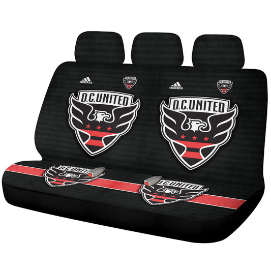 D C United Car Back Seat Covers Custom Car Accessories For Fans - Gearcarcover - 2