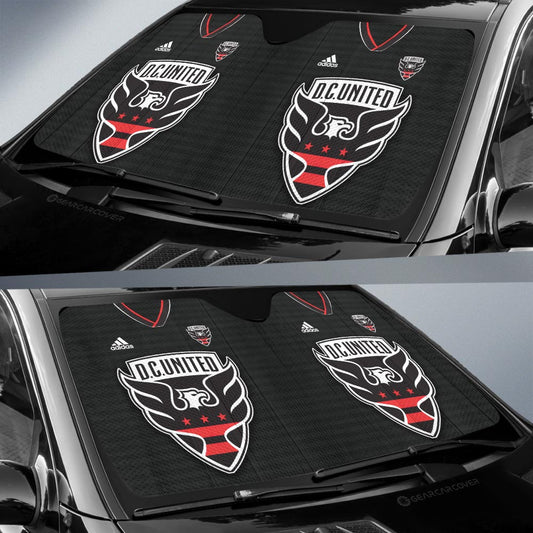 D C United Car Sunshade Custom Car Interior Accessories - Gearcarcover - 2
