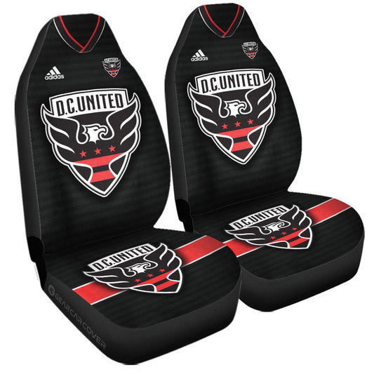 D. C. United Car Seat Covers Custom Car Accessories For Fans - Gearcarcover - 2