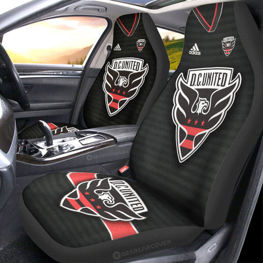 D. C. United Car Seat Covers Custom Car Accessories For Fans - Gearcarcover - 1